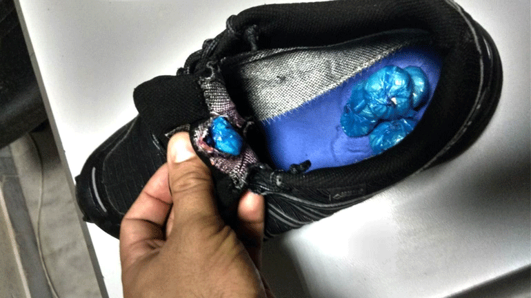 Εύβοια: Είχε κρύψει ναρκωτικά μέσα στα παπούτσια του