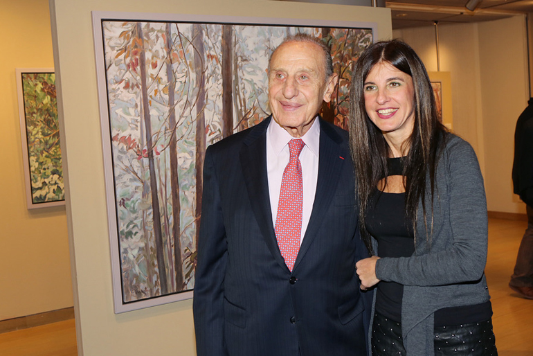 Η οικογένεια του Βασίλη Θεοχαράκη (στη φωτογραφία με την κόρη του Ντένη) δείχνει πάντα την ευαισθησία της σε τέτοια θέματα