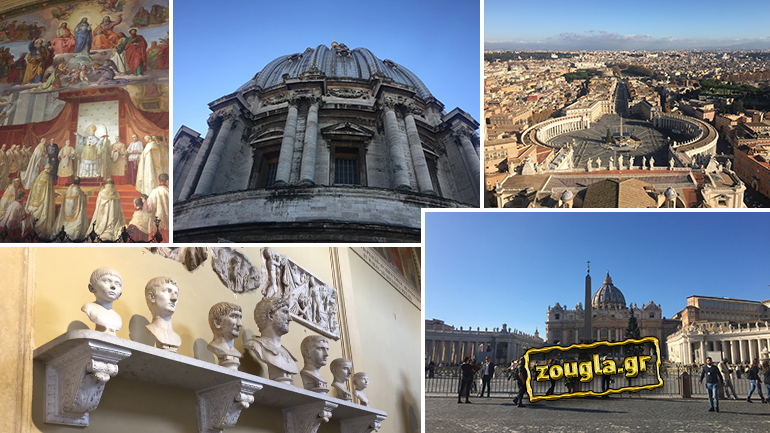 Τα εμβληματικά μνημεία του Βατικανού αποκαλύπτονται στον φακό το zougla.gr
