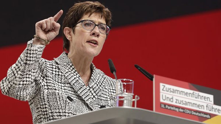 Γερμανία: Η ενότητα του CDU βασικό μέλημα της νέας προέδρου