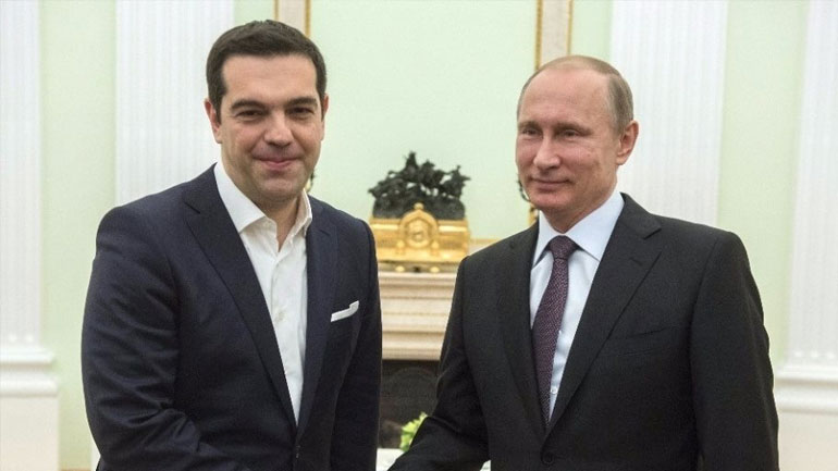 Σε εξέλιξη η συνάντηση Πούτιν – Τσίπρα