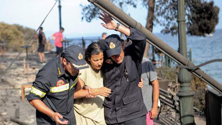 Οικονομική ενίσχυση 6.000 ευρώ σε όσους υπέστησαν τραυματισμό λόγω των πυρκαγιών