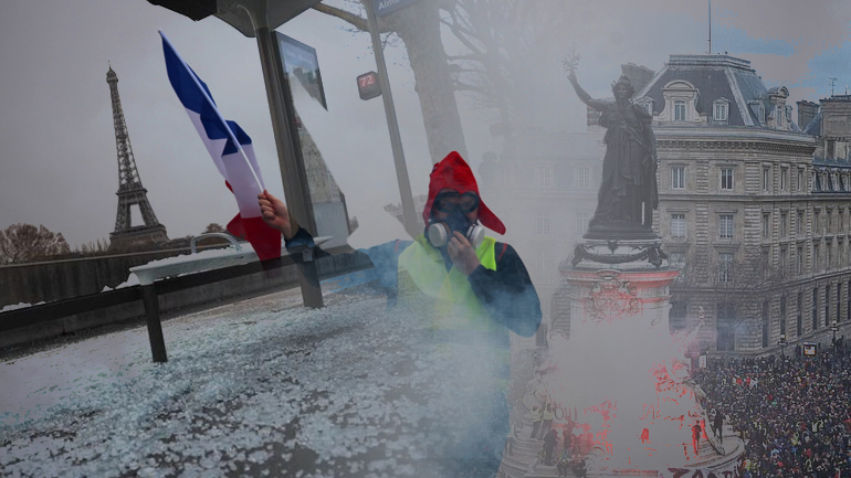 Με “τελική επίθεση” απειλούν τα “Kίτρινα Γιλέκα”