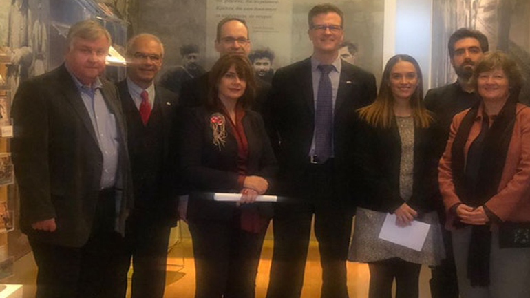 Στο Μουσείο Μακεδονικού Αγώνα ο πρέσβης του Καναδά