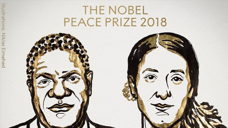 Βραβευθέντες με Νόμπελ Ειρήνης θέλουν να μπει τέλος στην ατιμωρησία των δραστών σεξουαλικών βιαιοπραγιών
