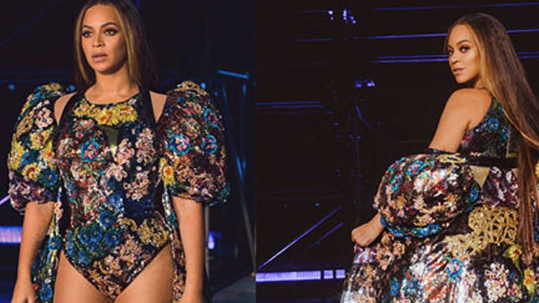 H μοναδική δημιουργία της Beyoncé διά χειρός Mary Katrantzou