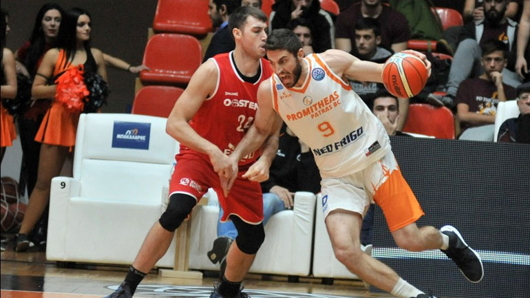 Eντός έδρας ήττα για τον Προμηθέα, έχασε με 88-84 από την Οστάνδη