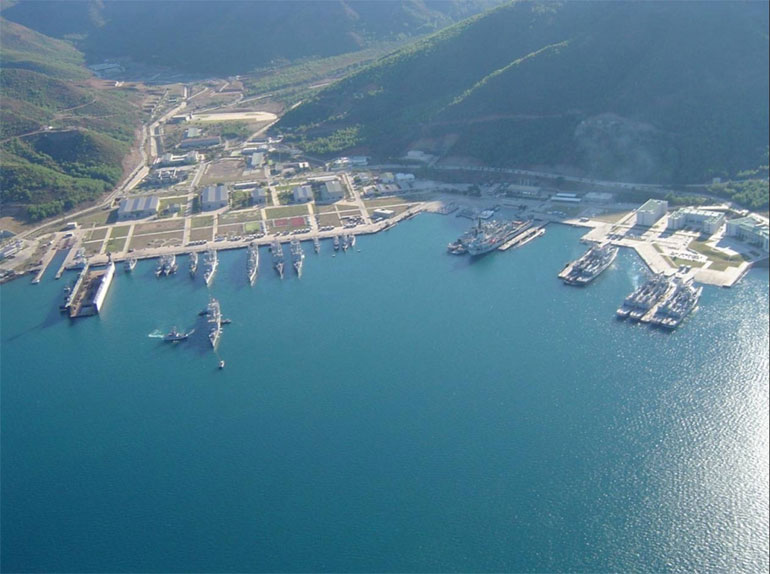 H ναυτική βάση του Άκσαζ στη Μαρμαρίδα έχει έκταση 40.000 στρεμμάτων