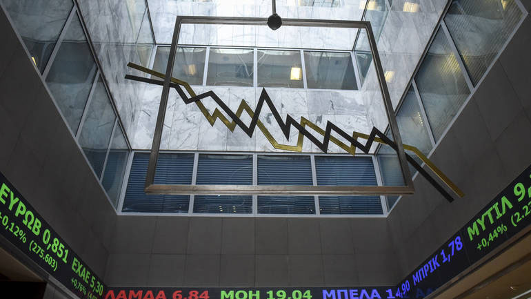 Κέρδη καταγράφει το Χρηματιστήριο Αθηνών