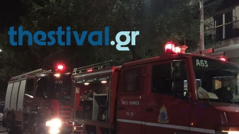 Φωτιά σε μονοκατοικία στις Συκιές Θεσσαλονίκης