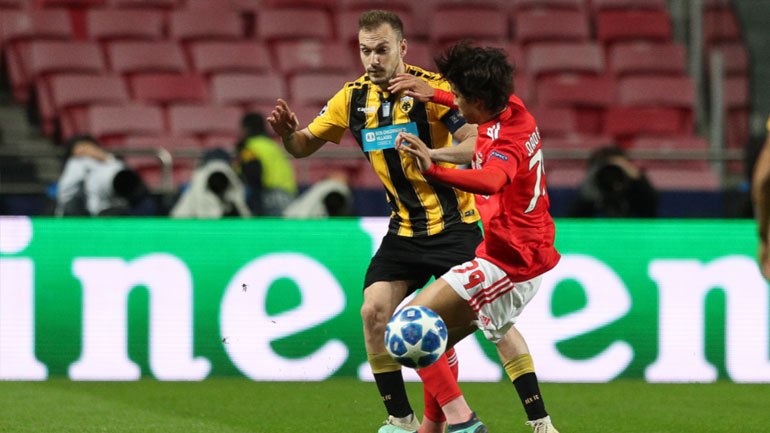 Πάλεψε αλλά έχασε με 1-0 στη Λισαβόνα η ΑΕΚ