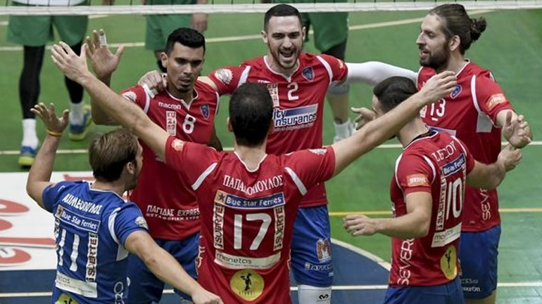 Βόλεϊ: Κόντρα στον Φοίνικα Σύρου ο Ολυμπιακός στον τελικό του Λιγκ Καπ