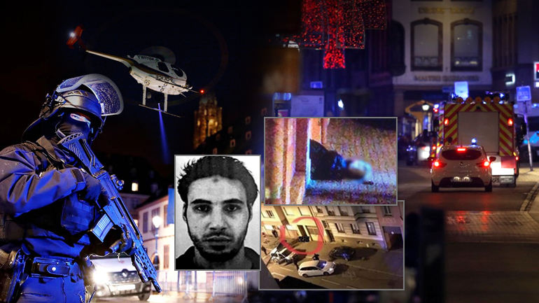 Νεκρός ο δράστης του μακελειού στο Στρασβούργο