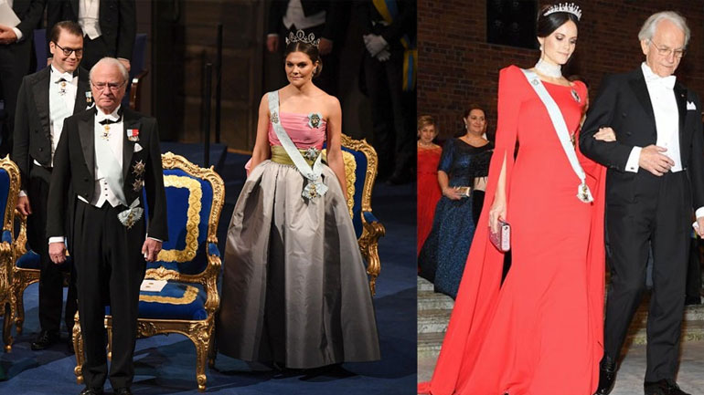 Έλαμψαν οι κυρίες της βασιλικής οικογένειας στην τελετή απονομής του Νόμπελ Ειρήνης