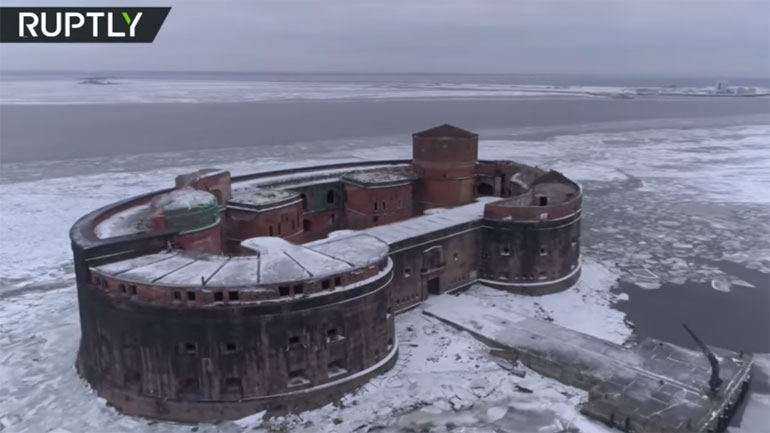 Δείτε από ψηλά το διαβόητο ρωσικό Φρούριο με τα μυστικά πειράματα