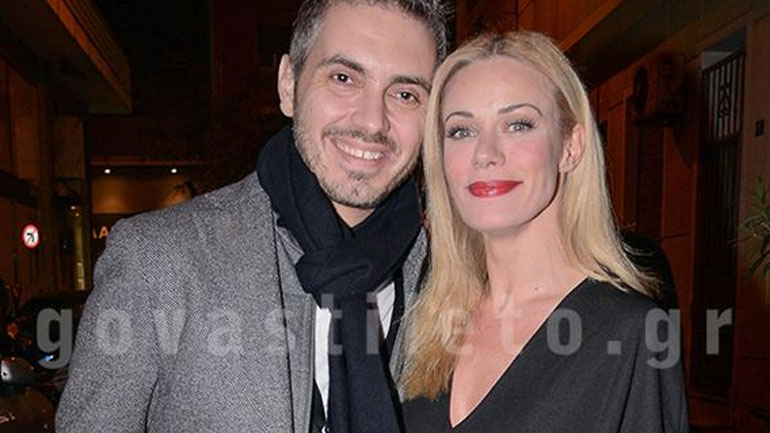 Ζέτα Μακρυπούλια: Λαμπερή πρεμιέρα με τον αγαπημένο της στο πλευρό της