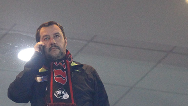 Στο Καραϊσκάκη ο Ματέο Σαλβίνι