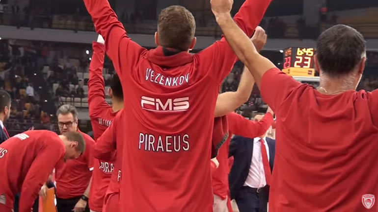 Ολυμπιακός: Η παρακάμερα του αγώνα με την Αναντολού Εφές