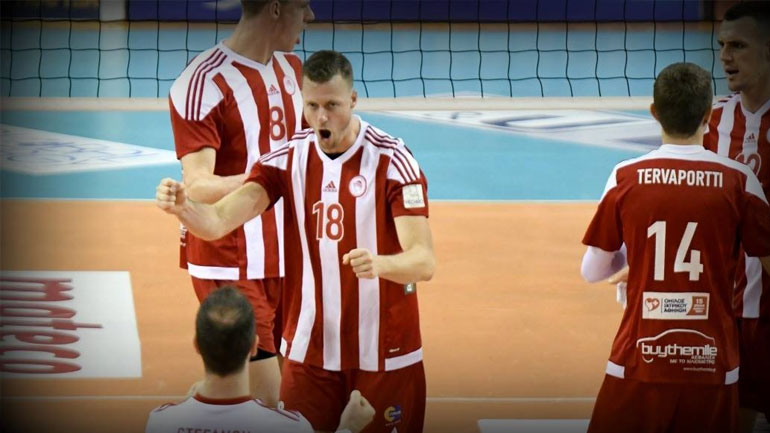 Βόλεϊ: «Άλωσε» το κλειστό της Πυλαίας ο Ολυμπιακός, 3-0 σετ τον ΠΑΟΚ