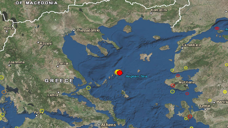 Διπλή σεισμική δόνηση στις Σποράδες