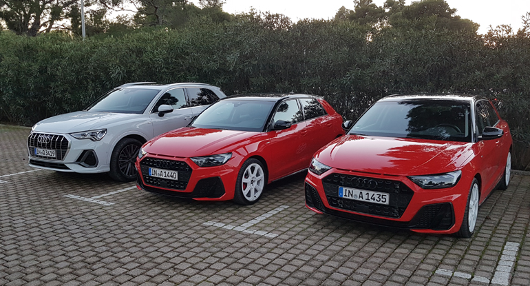 Τα ολοκαίνουργια Audi A1 και Q3