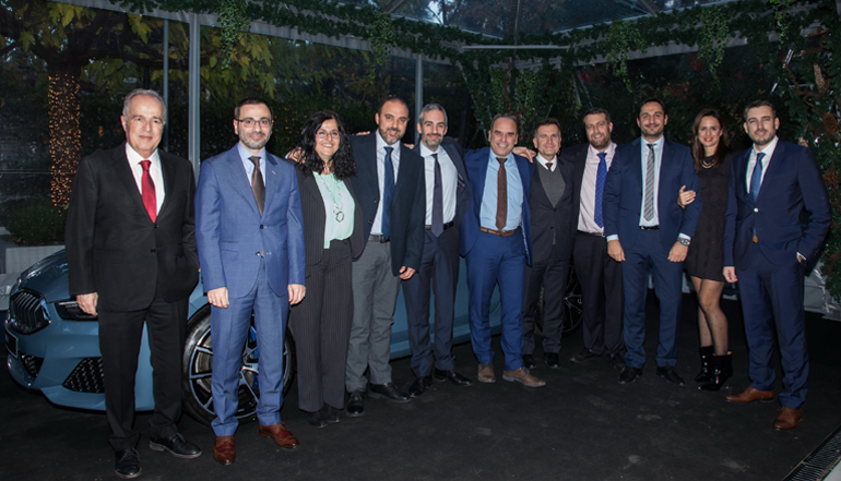 To οικογενειακό κλίμα στην ομάδα της BMW Hellas φαίνεται...