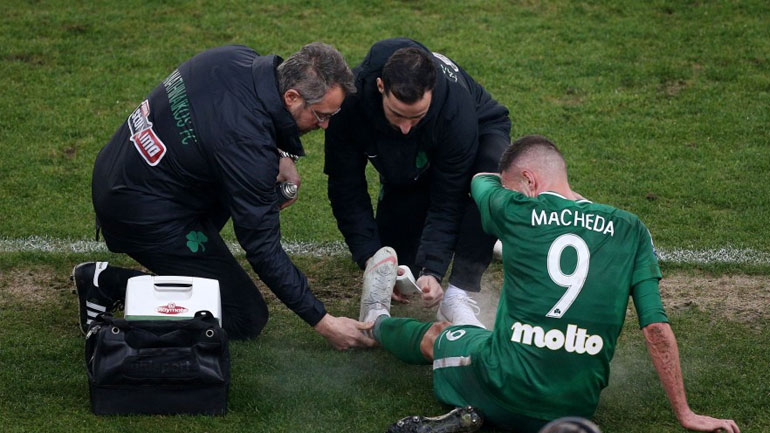 ΠΑΟ: Αμφίβολοι για τον Παναιτωλικό οι Μακέντα και Κουρμπέλης