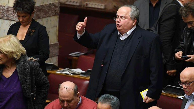 Κοτζιάς: «Ναι» στον προϋπολογισμό εκτός από τις απόρρητες δαπάνες των υπουργείων