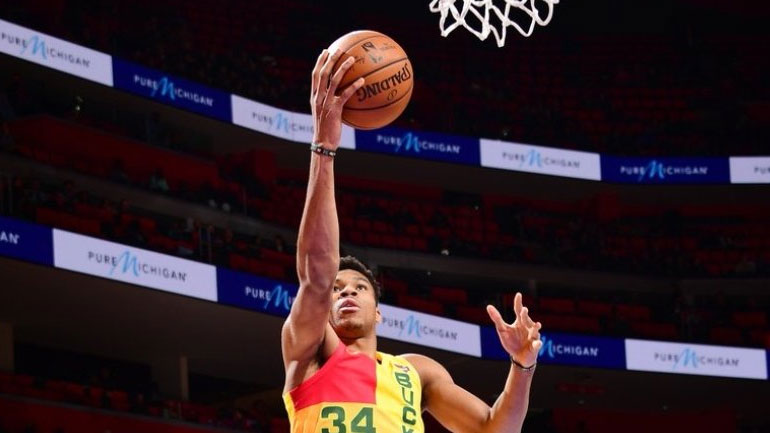 ΝΒΑ: Εξαιρετική εμφάνιση από τον Αντετοκούνμπο στη νίκη των Μπακς επί των Πίστονς