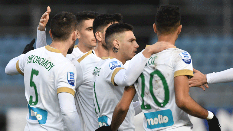 Αγχωτική νίκη και πρωτιά για τον Παναθηναϊκό στην Κρήτη