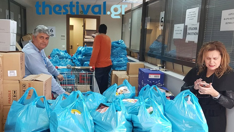 Δήμος Θεσσαλονίκης: «Πακέτα αγάπης» σε πολίτες που έχουν ανάγκη