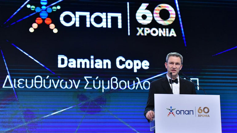 Ντάμιαν Κόουπ Διευθύνων Σύμβουλος ΟΠΑΠ