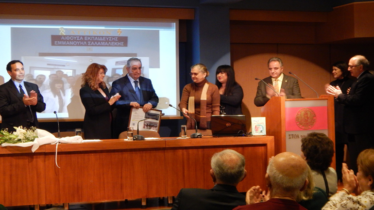 «Λόγια της Γέννας» του Μανώλη Σαλαμαλέκη στη Στοά του Βιβλίου