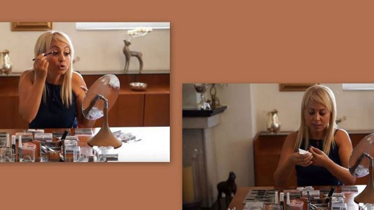 Η Τέτα Καμπουρέλη μάς δείχνει πώς αφαιρούμε τις ψεύτικες βλεφαρίδες!