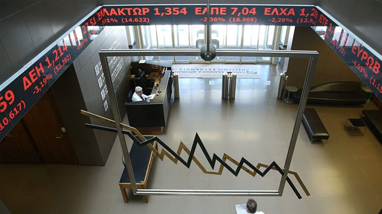 Ήπιες πτωτικές τάσεις στο Χρηματιστήριο Αθηνών
