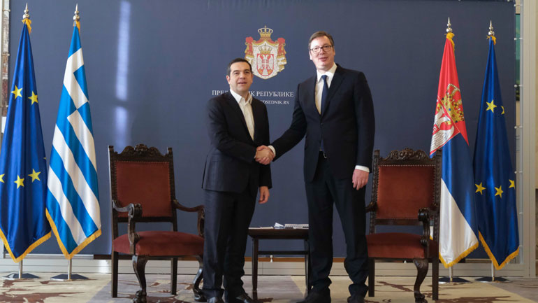 Βούτσιτς: Οι Σέρβοι πολίτες βλέπουν την Ελλάδα ως φίλη και σύμμαχο