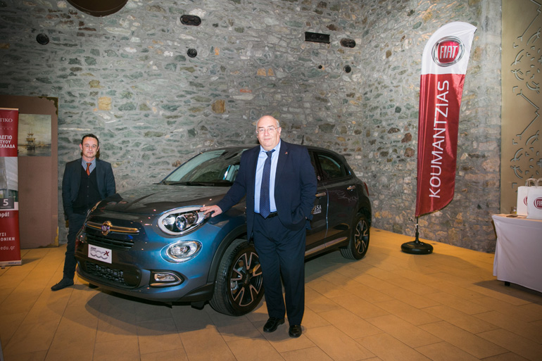 Οι κ.κ. Τσιπορίδης και Τζιβανόπουλος από την Fiat Koumantzias