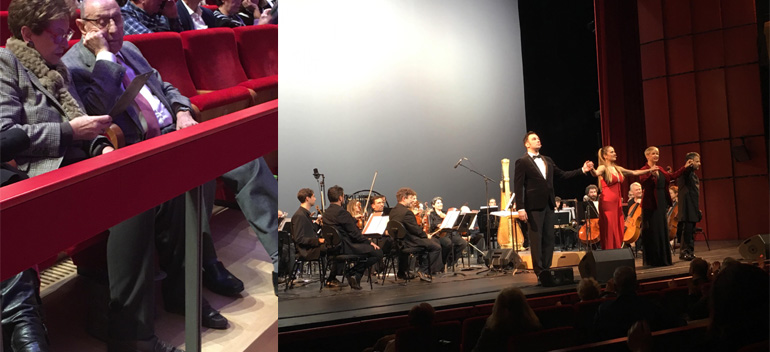 Ο Βασίλης Θεοχαράκης με την σύζυγό του