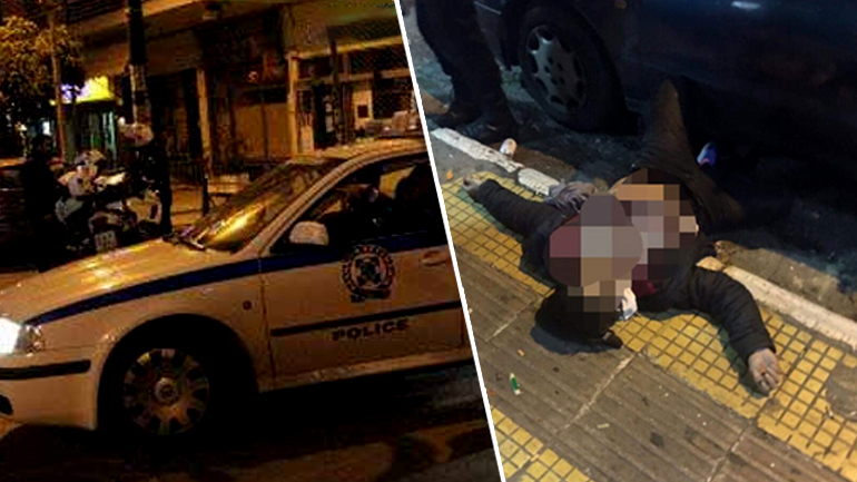 Δολοφονία Αφγανού στην Ομόνοια – Τον μαχαίρωναν στη μέση του δρόμου