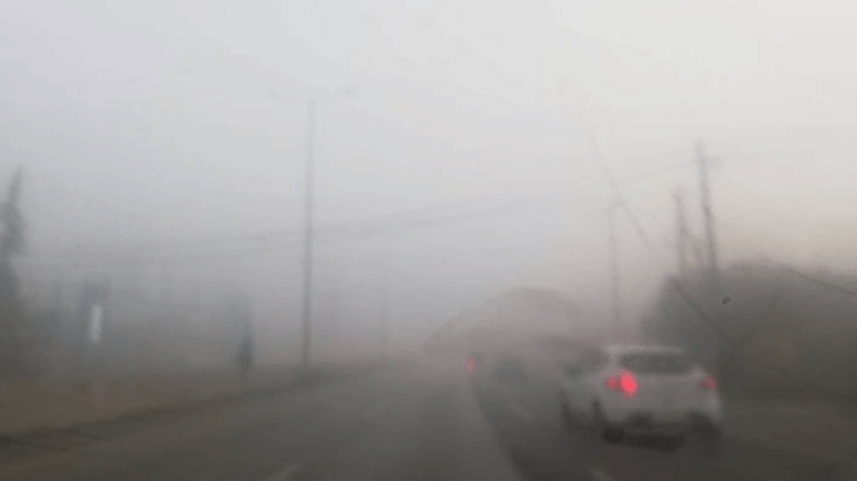 Πυκνή ομίχλη «σκέπασε» την ανατολική Θεσσαλονίκη