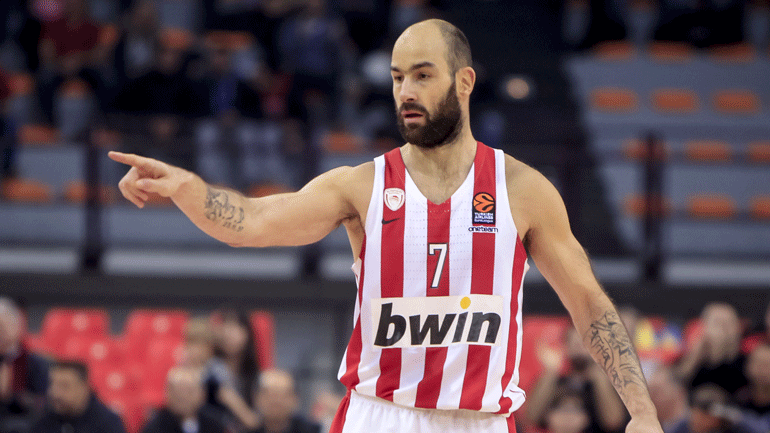 Ευρωλίγκα: Πολυτιμότερος της 14ης αγωνιστικής ο Σπανούλης