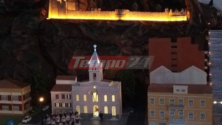 Πάτρα: Η φάτνη «κόσμημα» του Καθολικού Ναού του Αγίου Ανδρέα