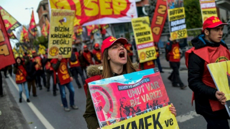 Τουρκία: Χιλιάδες διαδηλωτές στους δρόμους κατά του υψηλού κόστους ζωής