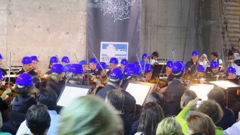 Εορταστική συναυλία στον σταθμό «Καλαμαριά» του μετρό Θεσσαλονίκης