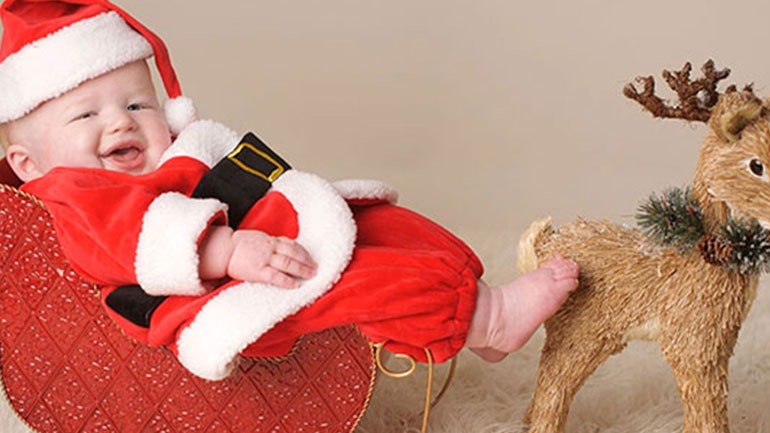 Περάστε όμορφα Χριστούγεννα με το νεογέννητο μωράκι σας