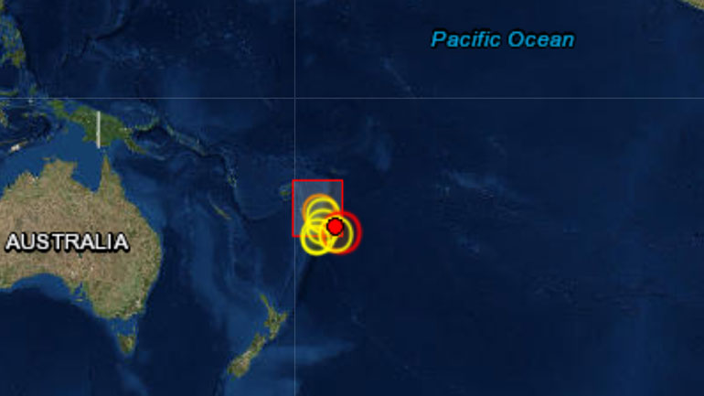 Σεισμός 6,4R στα νησιά Τόνγκα στον Ειρηνικό Ωκεανό