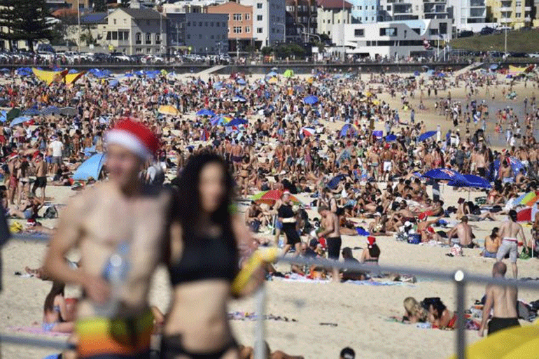 Χριστούγεννα με βουτιές για τους Αυστραλούς