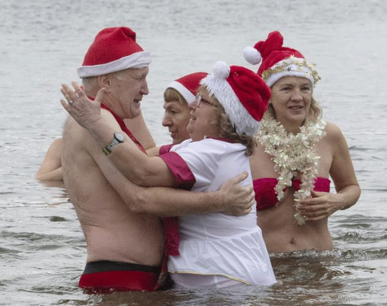 Παγωμένα Χριστούγεννα στη Γερμανία