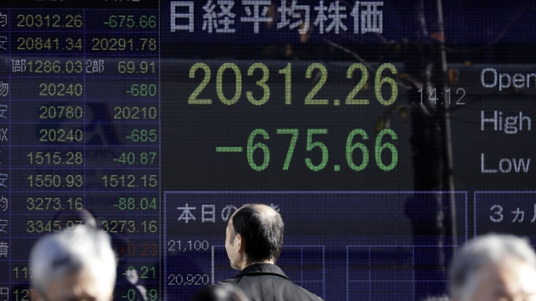 Πτωτικές τάσεις στο χρηματιστήριο του Τόκιο