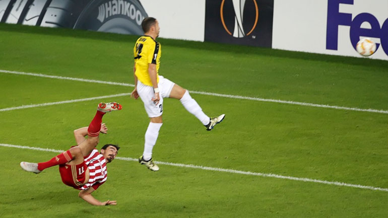 Το γκολ του Χριστοδουλόπουλου ανάμεσα στα κορυφαία του φετινού Europa League